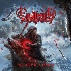 Ensiferum : Winter Storm LP, light blue ice marbled vinyl