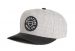 Brixton Crest C MP Snapback lippis heather grey/black