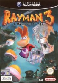 Rayman 3 Hoodlum Havoc Nintendo GameCube (Loose, pelkkä levy) *käytetty*