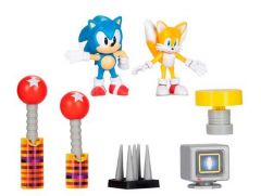 Sonic the Hedgehog 30th Anniversary Diorama Set 6,5cm Figuurit