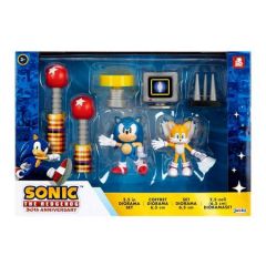 Sonic the Hedgehog 30th Anniversary Diorama Set 6,5cm Figuurit