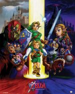 The Legend of Zelda Ocarina of Time 40 x 50cm Juliste (133)