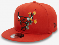 New Era Chicago Bulls Seasonal Flower 9fifty copper Lippis