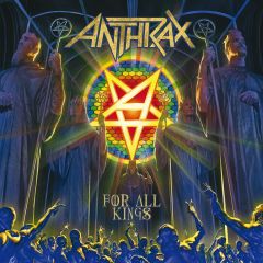 Anthrax : For All Kings 2-LP, transparent orange vinyl