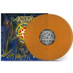 Anthrax : For All Kings 2-LP, transparent orange vinyl