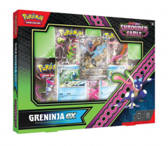 Pokemon TCG Scarlet & Violet Shrouded Fable Greninja EX Special Illustration Collection Box Pokemon kortit