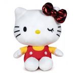 Hello Kitty 50th Anniversary 36cm Pehmo, red/yellow