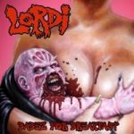 Lordi : Babez for Breakfast LP, blood red & black marbled vinyl