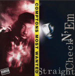 Comptons Most Wanted : Straight Checkn Em LP, limited yellow vinyl