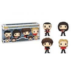 POP! Rocks: Queen Radio Gaga - Fredddie Mercury / Brian May / John Deacon / Roger Taylor 4-Pack