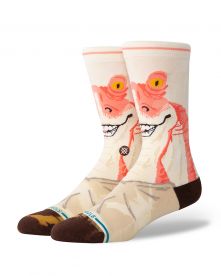 Stance x Star Wars Jar Jar Crew vintage white Sukat