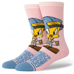 Stance x Looney Tunes Tweety Crew pink Sukat