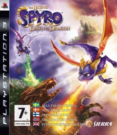 The Legend of Spyro Dawn of the Dragon Puhumme Suomea PS3 *käytetty*