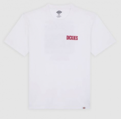 Dickies Slacks Rally white T-paita