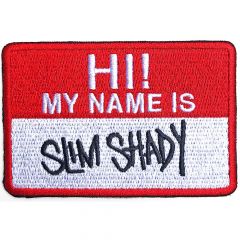 Eminem - Slim Shady Name Badge