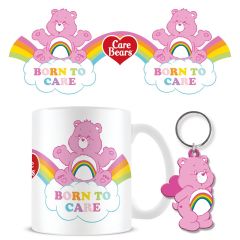 Care Bears Born to Care Lahjapakkaus (muki ja avaimenperä)