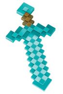 Minecraft Diamond Sword 51cm Miekka