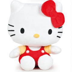 Hello Kitty Red Bow Red Shirt 25cm Pehmolelu