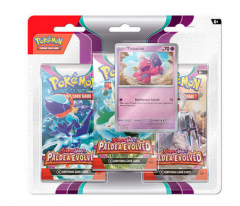 Pokemon TCG Scarlet & Violet Paldea Evolved Booster 3-Pack, Tinkatink