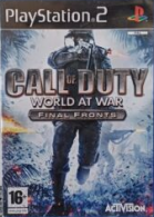 Call of Duty World at War Final Fronts PS2 *käytetty*