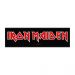 Iron Maiden - Logo (selkäliuska)