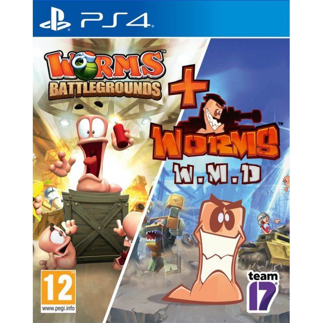 Worms battlegrounds как играть вдвоем ps4