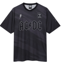 AC/DC Back in Black Football T-paita